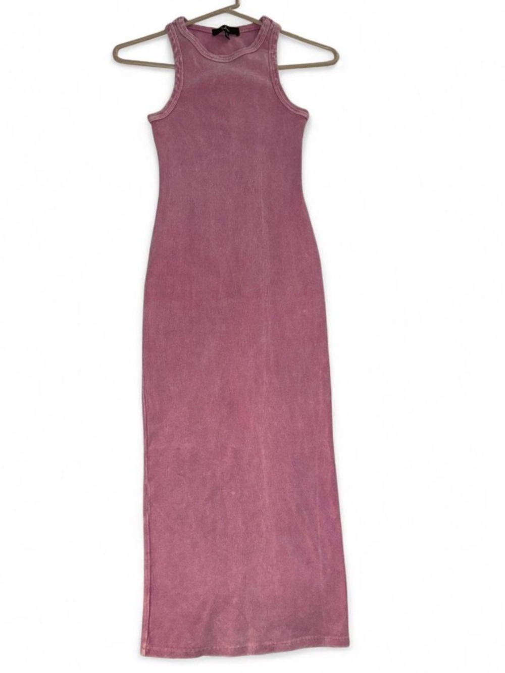 Lulus Ribbed Bodycon Midi Dress dress - Picture 2 of 4